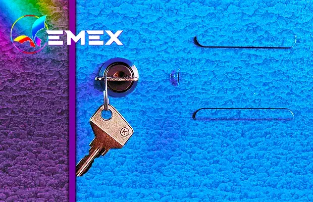 Vopsea hammerschlag efect coaja de portocala Vopsea industriala lovitura de ciocan