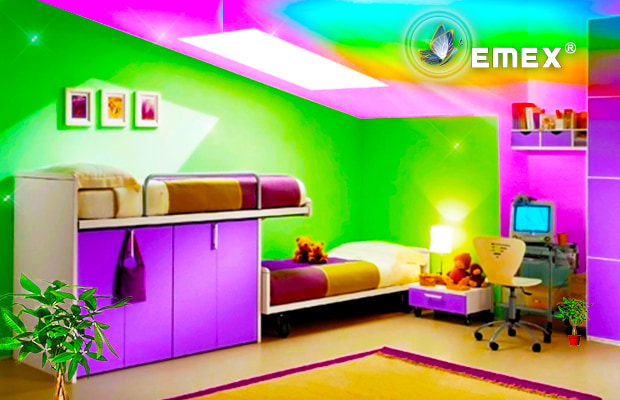 Culoare durabila - vopsele lavabile “Emex”