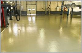 Vopsire de pardoseala epoxidica garaj