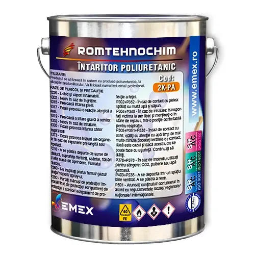 Intaritor rasina poliuretanica nesolventata