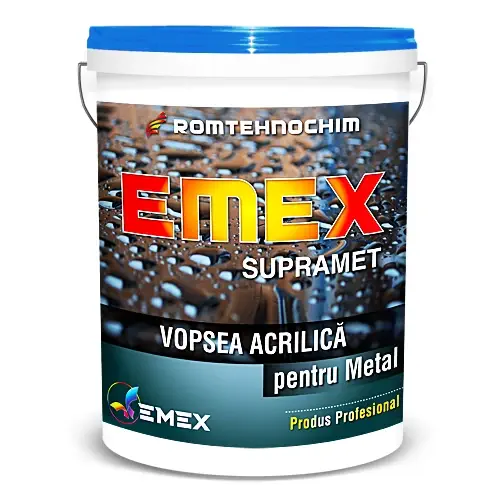 Vopsea pe baza apa suporturi metalice