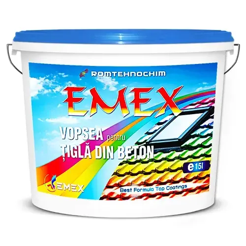 Vopsea pentru tigla din beton