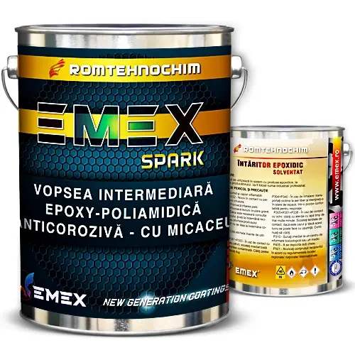 Vopsea epoxidica intermediara anticoroziva cu micaceu