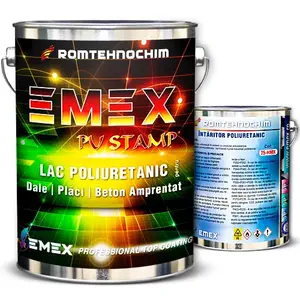 Lac poliuretanic pentru protectie beton amprentat