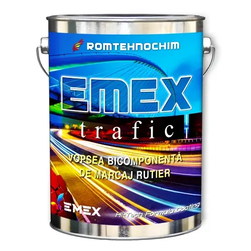 Vopsea bicomponenta de marcaj rutier