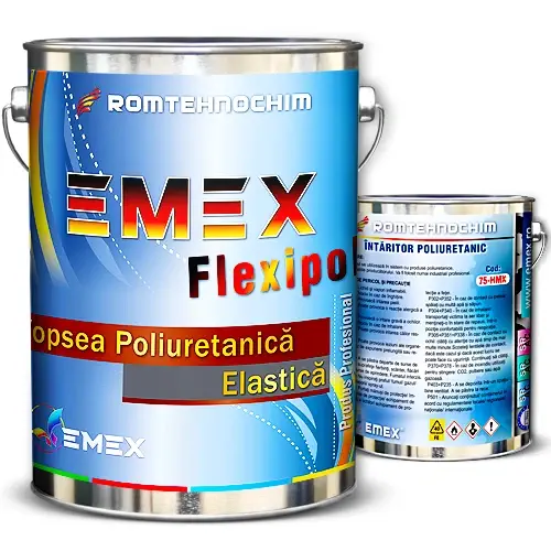 Vopsea poliuretanica elastica Impermeabilizanta pentru beton